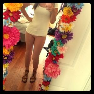 2 /20$Like an Angel Blush colored pants Med